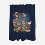 Cowabunga Couch Party-None-Polyester-Shower Curtain-Popnotic