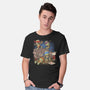 Cowabunga Couch Party-Mens-Basic-Tee-Popnotic