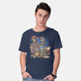 Cowabunga Couch Party-Mens-Basic-Tee-Popnotic