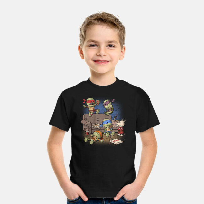 Cowabunga Couch Party-Youth-Basic-Tee-Popnotic
