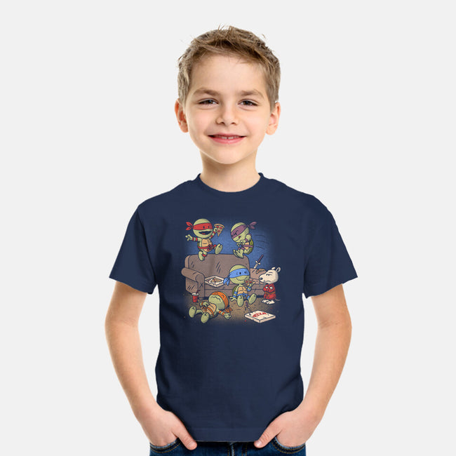 Cowabunga Couch Party-Youth-Basic-Tee-Popnotic