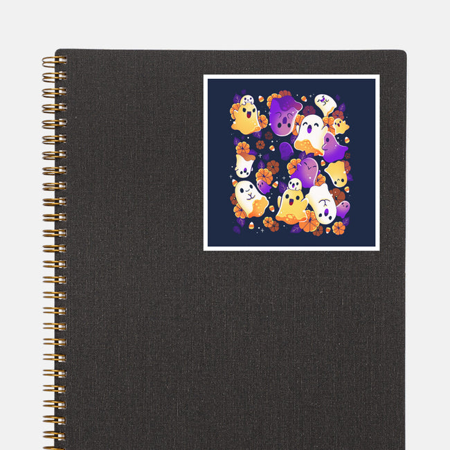 Ghost Autumn-None-Glossy-Sticker-Vallina84
