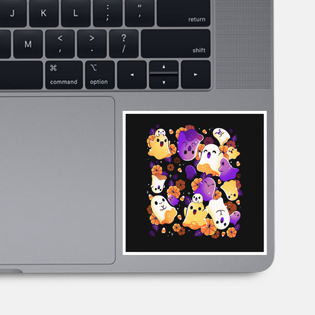 Ghost Autumn-None-Glossy-Sticker-Vallina84