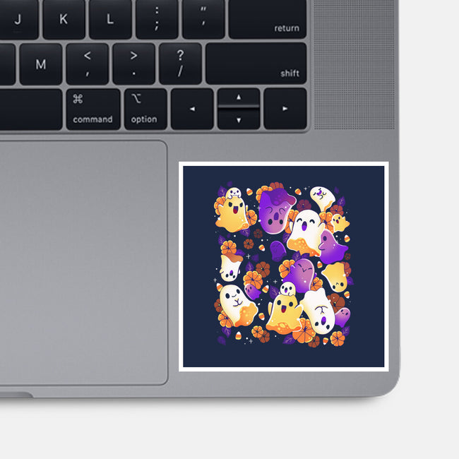 Ghost Autumn-None-Glossy-Sticker-Vallina84