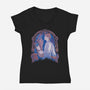 Orpheus Song-Womens-V-Neck-Tee-Ionfox