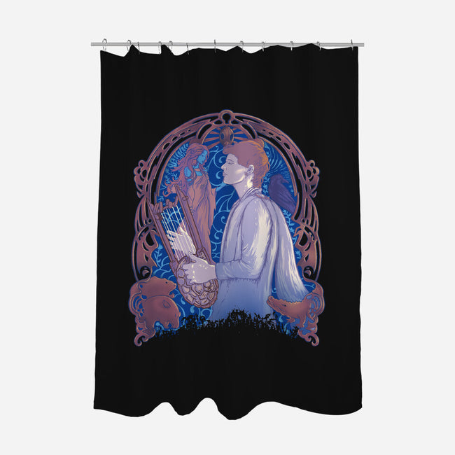Orpheus Song-None-Polyester-Shower Curtain-Ionfox
