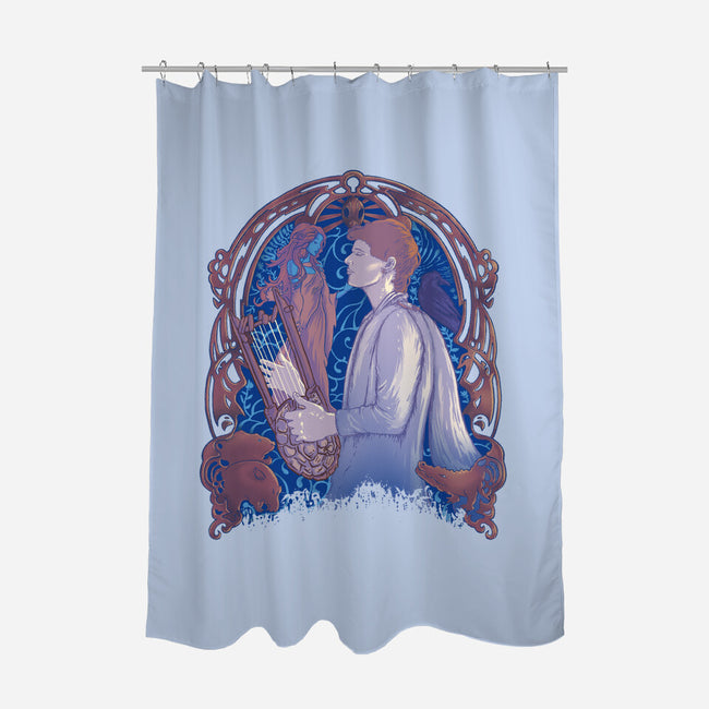 Orpheus Song-None-Polyester-Shower Curtain-Ionfox