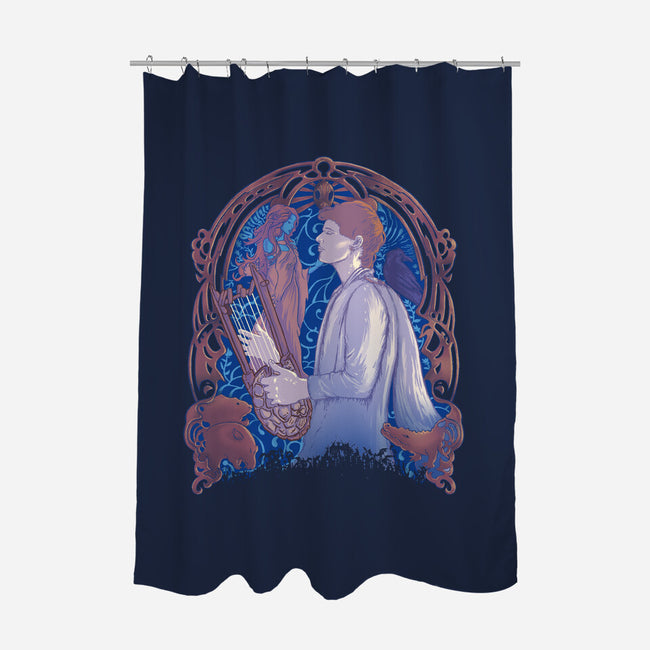 Orpheus Song-None-Polyester-Shower Curtain-Ionfox