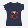 Tasteless And Fatal-Womens-V-Neck-Tee-Popnotic