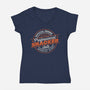 Professional Snackers-Womens-V-Neck-Tee-Popnotic