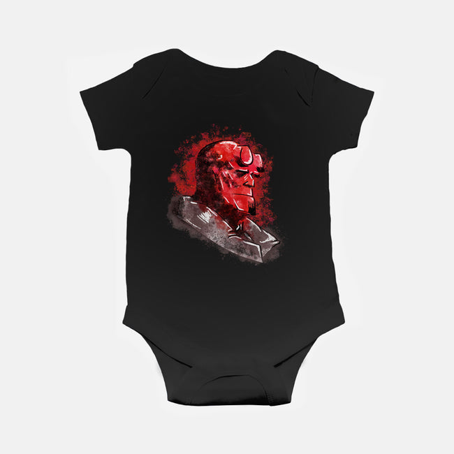 Hell Splash-Baby-Basic-Onesie-nickzzarto