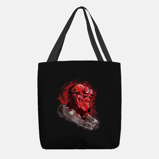 Hell Splash-None-Basic Tote-Bag-nickzzarto