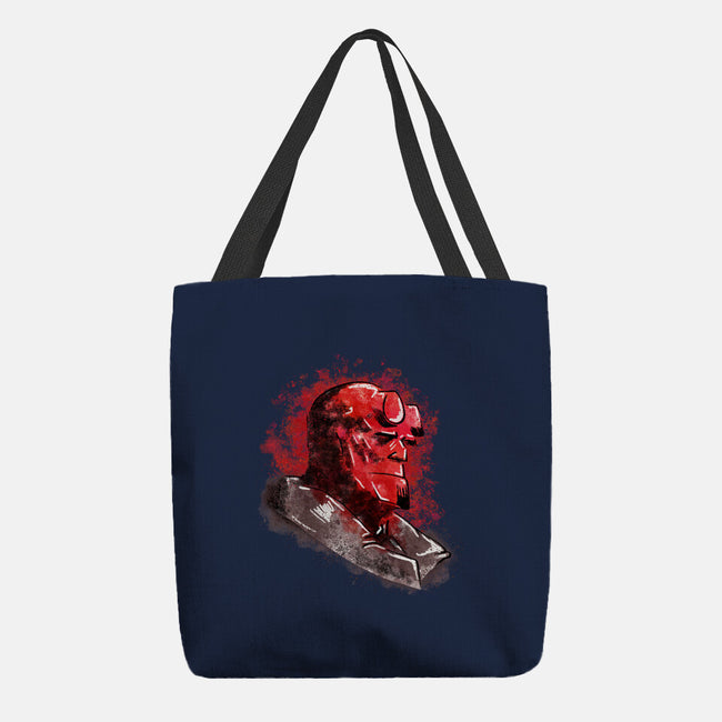 Hell Splash-None-Basic Tote-Bag-nickzzarto