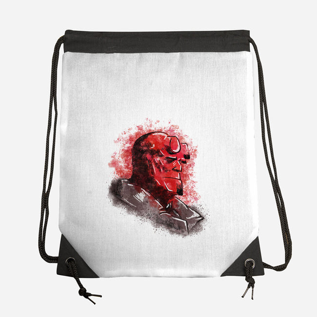 Hell Splash-None-Drawstring-Bag-nickzzarto