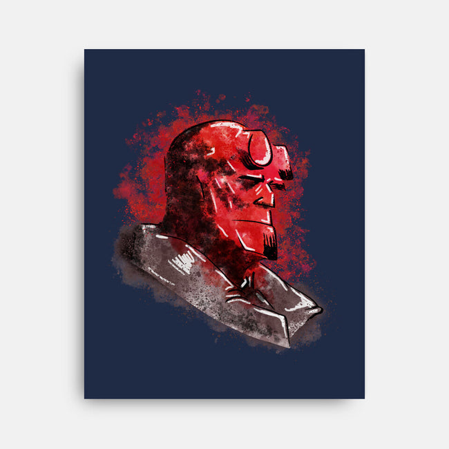 Hell Splash-None-Stretched-Canvas-nickzzarto