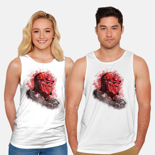 Hell Splash-Unisex-Basic-Tank-nickzzarto