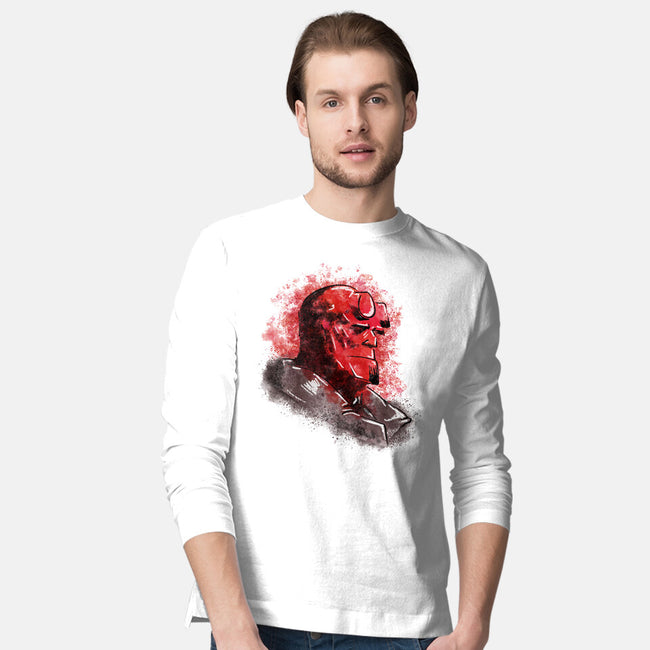 Hell Splash-Mens-Long Sleeved-Tee-nickzzarto