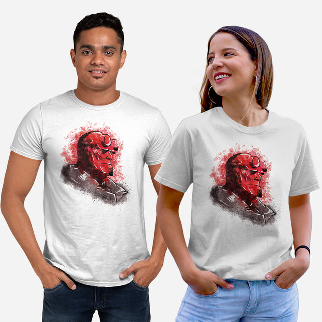 Hell Splash-Unisex-Basic-Tee-nickzzarto