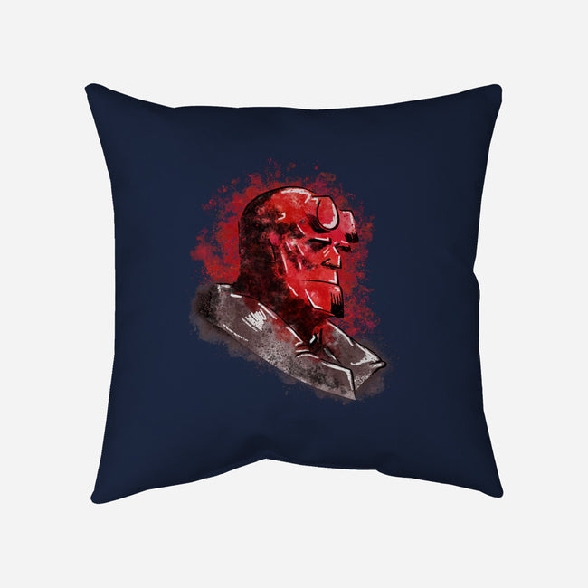 Hell Splash-None-Removable Cover w Insert-Throw Pillow-nickzzarto