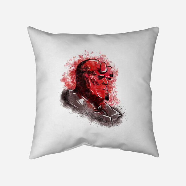 Hell Splash-None-Removable Cover w Insert-Throw Pillow-nickzzarto