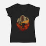 Legendary Gestral-Womens-V-Neck-Tee-hypertwenty