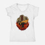 Legendary Gestral-Womens-V-Neck-Tee-hypertwenty
