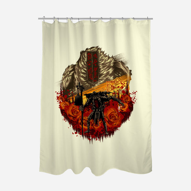 Legendary Gestral-None-Polyester-Shower Curtain-hypertwenty