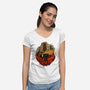 Legendary Gestral-Womens-V-Neck-Tee-hypertwenty
