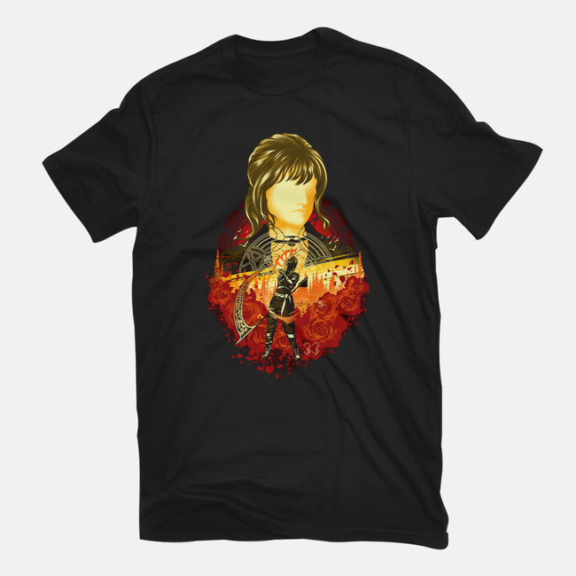 The Stranger Expeditioner-Womens-Fitted-Tee-hypertwenty