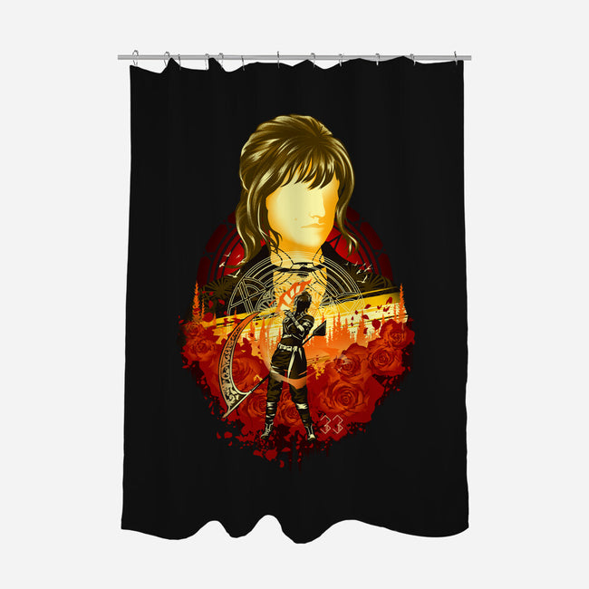 The Stranger Expeditioner-None-Polyester-Shower Curtain-hypertwenty