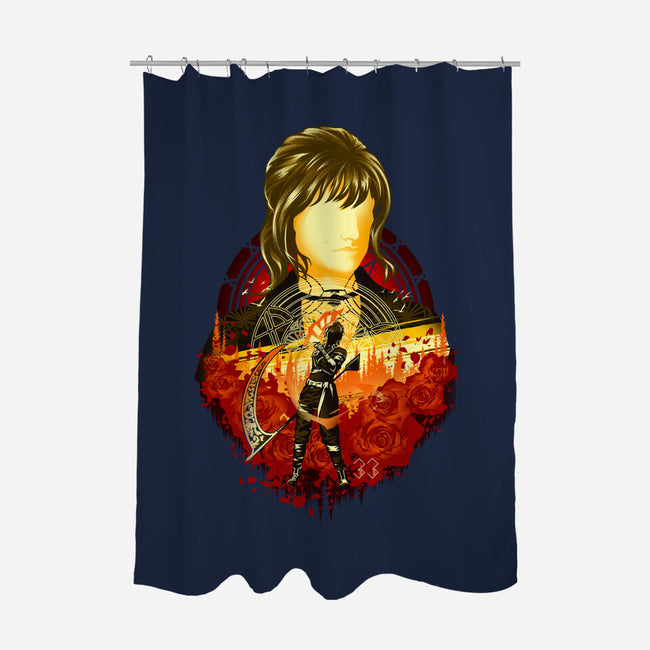 The Stranger Expeditioner-None-Polyester-Shower Curtain-hypertwenty