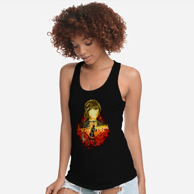 The Stranger Expeditioner-Womens-Racerback-Tank-hypertwenty