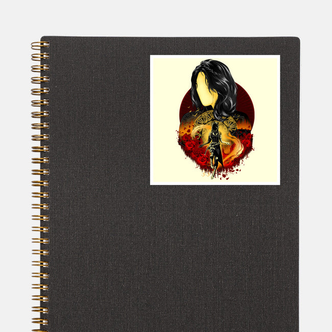 Scholar And Mage Expeditioner-None-Glossy-Sticker-hypertwenty