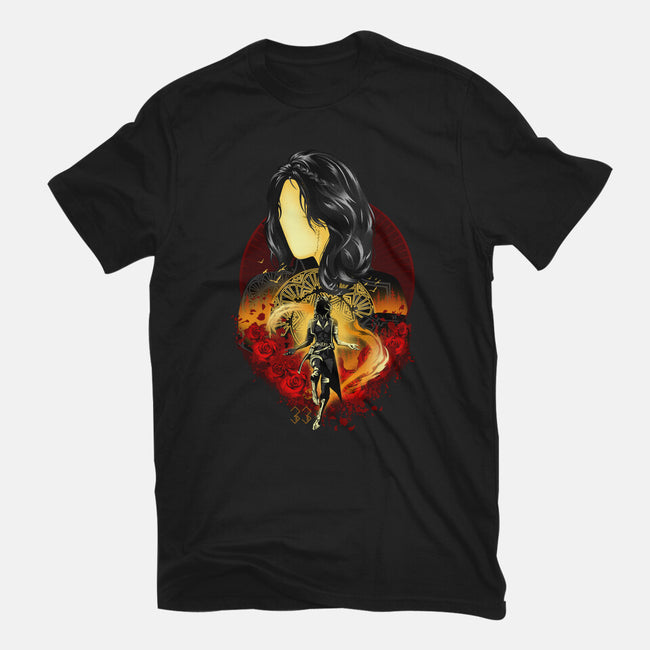 Scholar And Mage Expeditioner-Womens-Fitted-Tee-hypertwenty