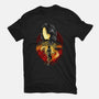 Scholar And Mage Expeditioner-Womens-Fitted-Tee-hypertwenty