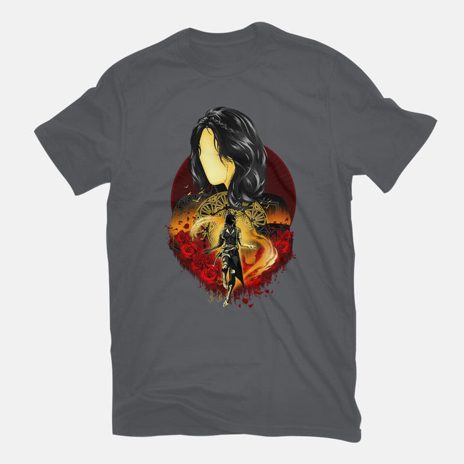 Scholar And Mage Expeditioner-Womens-Fitted-Tee-hypertwenty