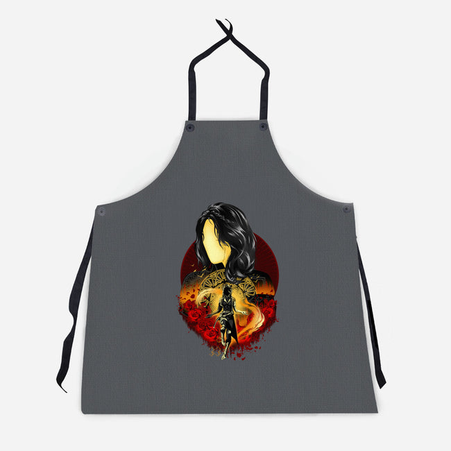 Scholar And Mage Expeditioner-Unisex-Kitchen-Apron-hypertwenty
