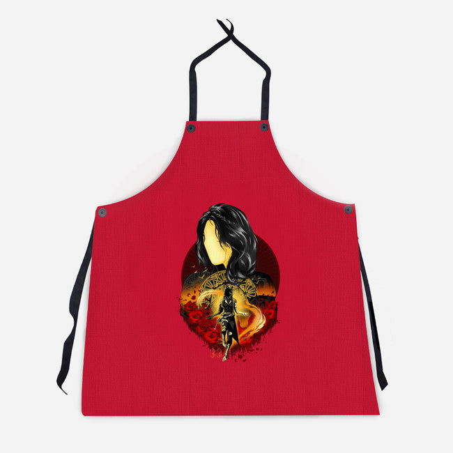 Scholar And Mage Expeditioner-Unisex-Kitchen-Apron-hypertwenty