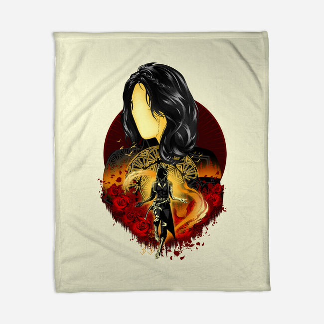 Scholar And Mage Expeditioner-None-Fleece-Blanket-hypertwenty