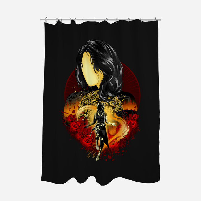Scholar And Mage Expeditioner-None-Polyester-Shower Curtain-hypertwenty
