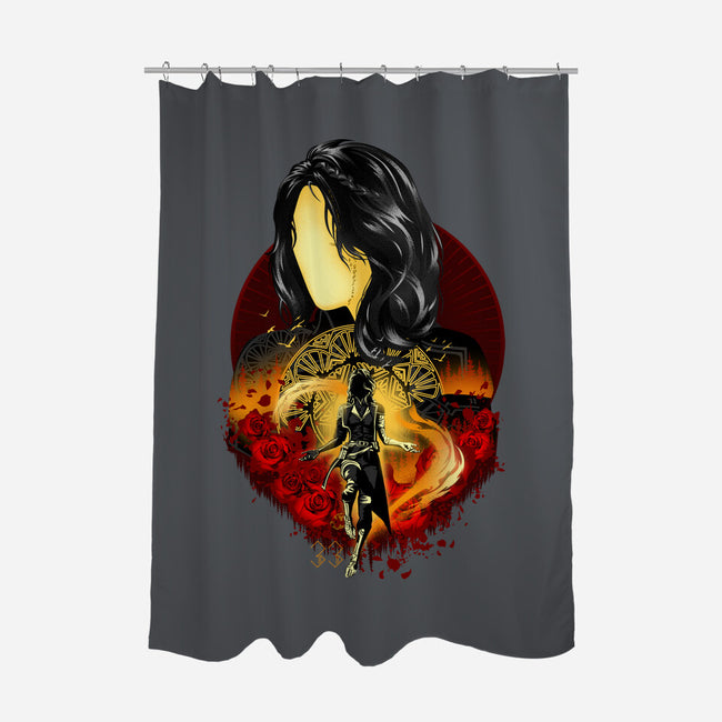 Scholar And Mage Expeditioner-None-Polyester-Shower Curtain-hypertwenty
