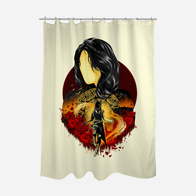 Scholar And Mage Expeditioner-None-Polyester-Shower Curtain-hypertwenty