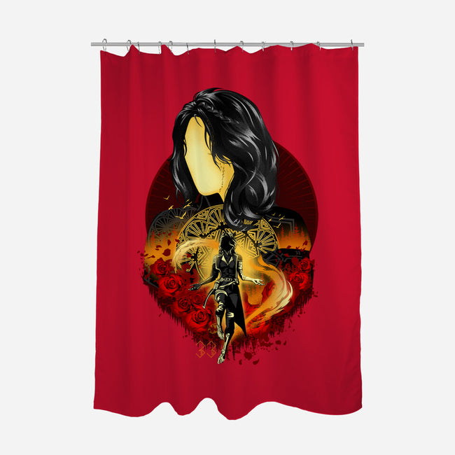 Scholar And Mage Expeditioner-None-Polyester-Shower Curtain-hypertwenty
