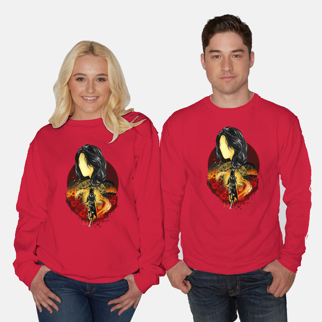 Scholar And Mage Expeditioner-Unisex-Crew Neck-Sweatshirt-hypertwenty