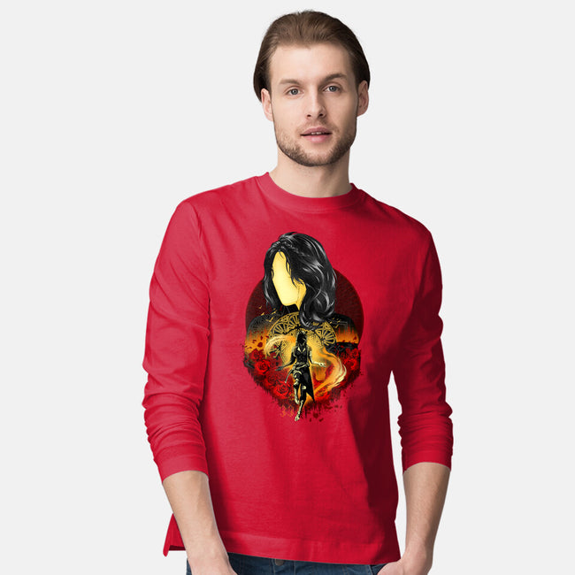 Scholar And Mage Expeditioner-Mens-Long Sleeved-Tee-hypertwenty