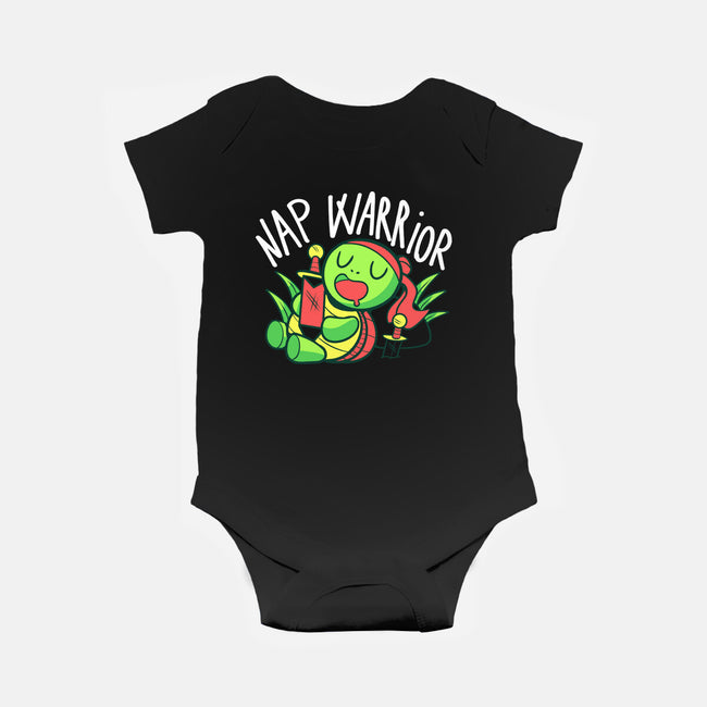 Nap Warrior-Baby-Basic-Onesie-FunkVampire