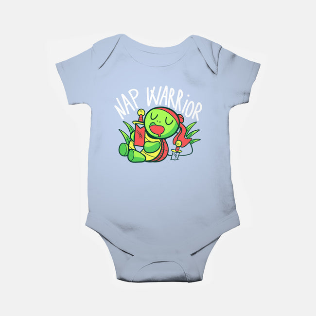 Nap Warrior-Baby-Basic-Onesie-FunkVampire