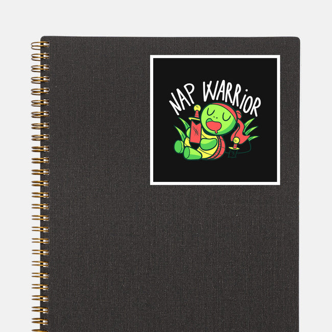 Nap Warrior-None-Glossy-Sticker-FunkVampire