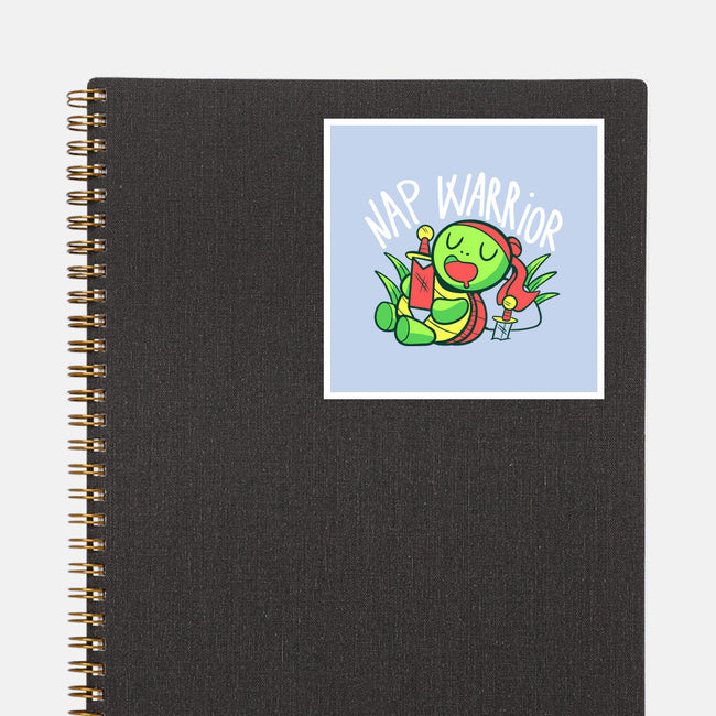 Nap Warrior-None-Glossy-Sticker-FunkVampire