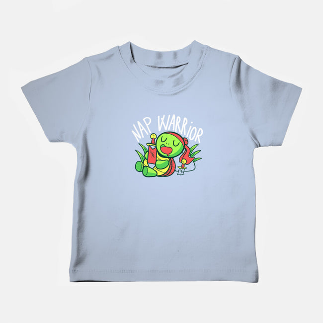 Nap Warrior-Baby-Basic-Tee-FunkVampire